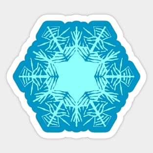 Snowflake Snowflake Sticker